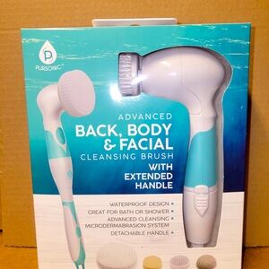 BACK,BODY AND FACE CLEANSING BRUSH